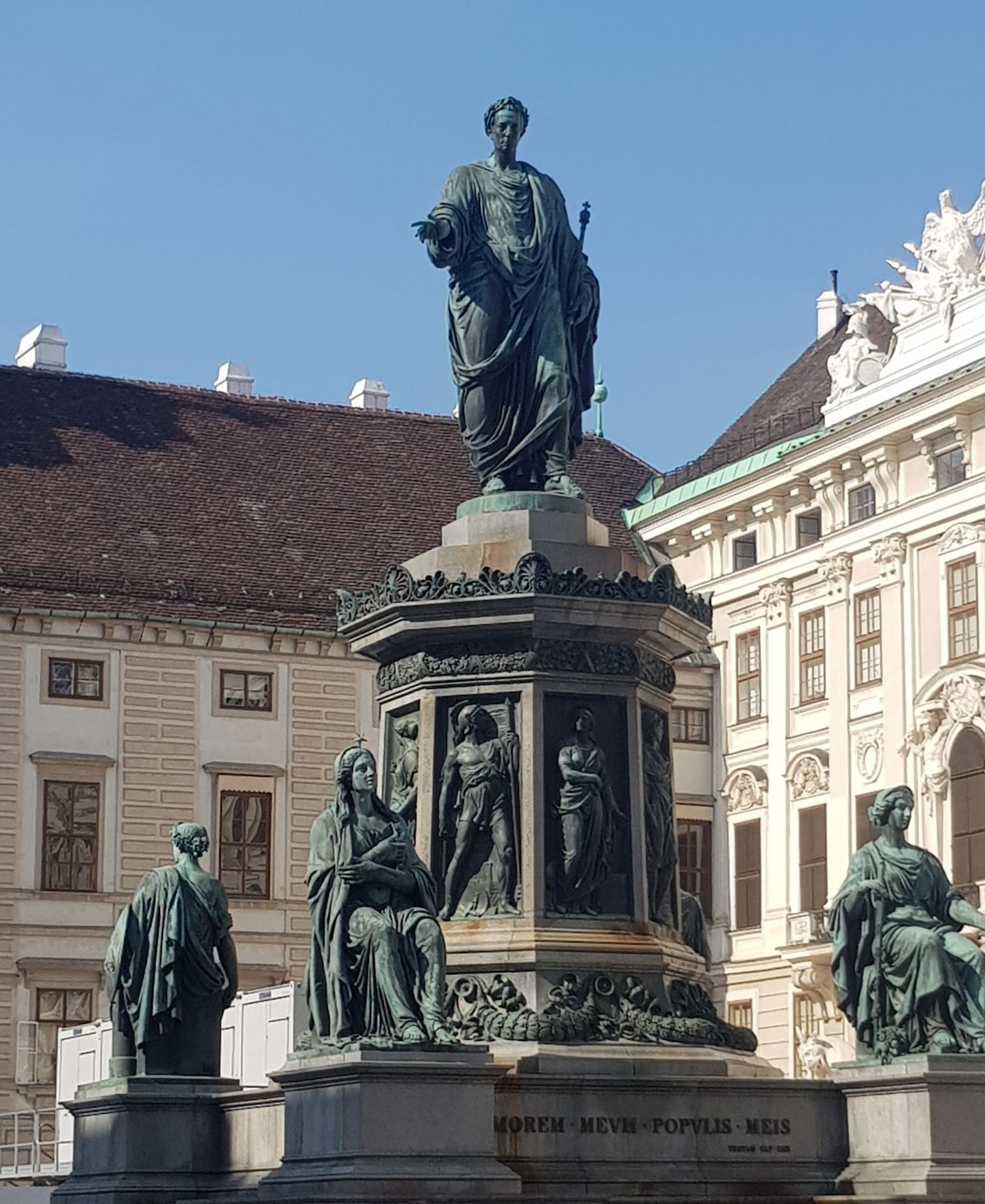 Kaiser-Franz-Denkmal in der Wiener Hofburg